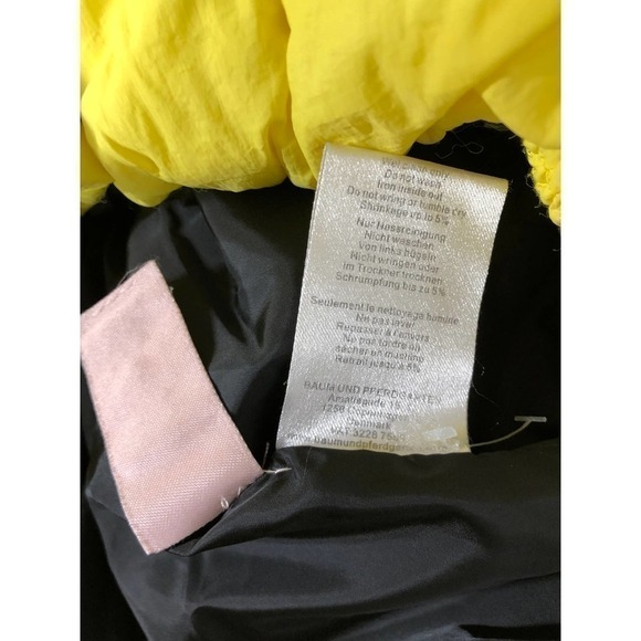 Baum Und Pferdgarten Brooks Jacket Nylon Puffer Yellow XS - Picture 12 of 13